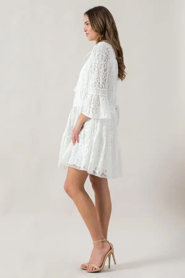 A Lace Babydoll Dress