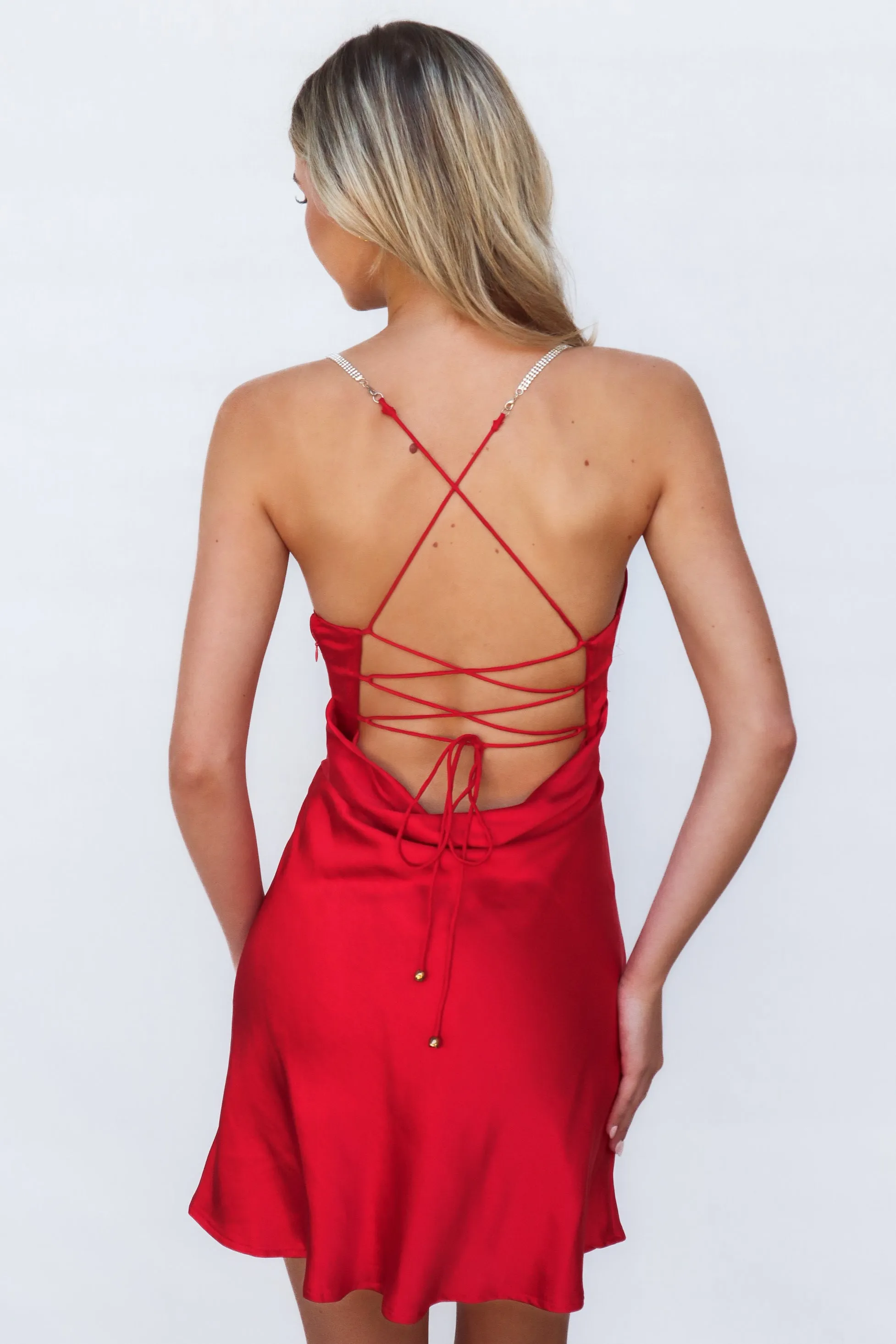 Adira Mini Dress - Red