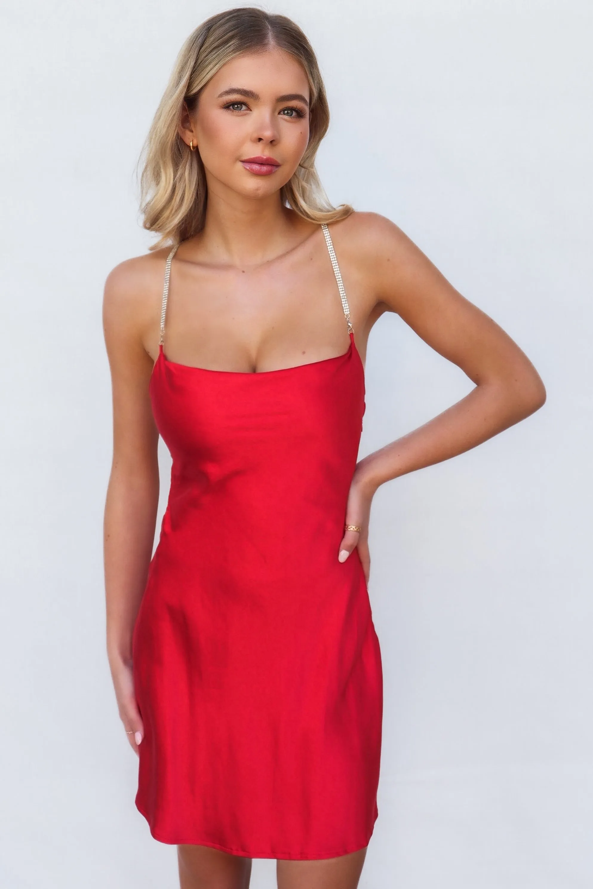 Adira Mini Dress - Red