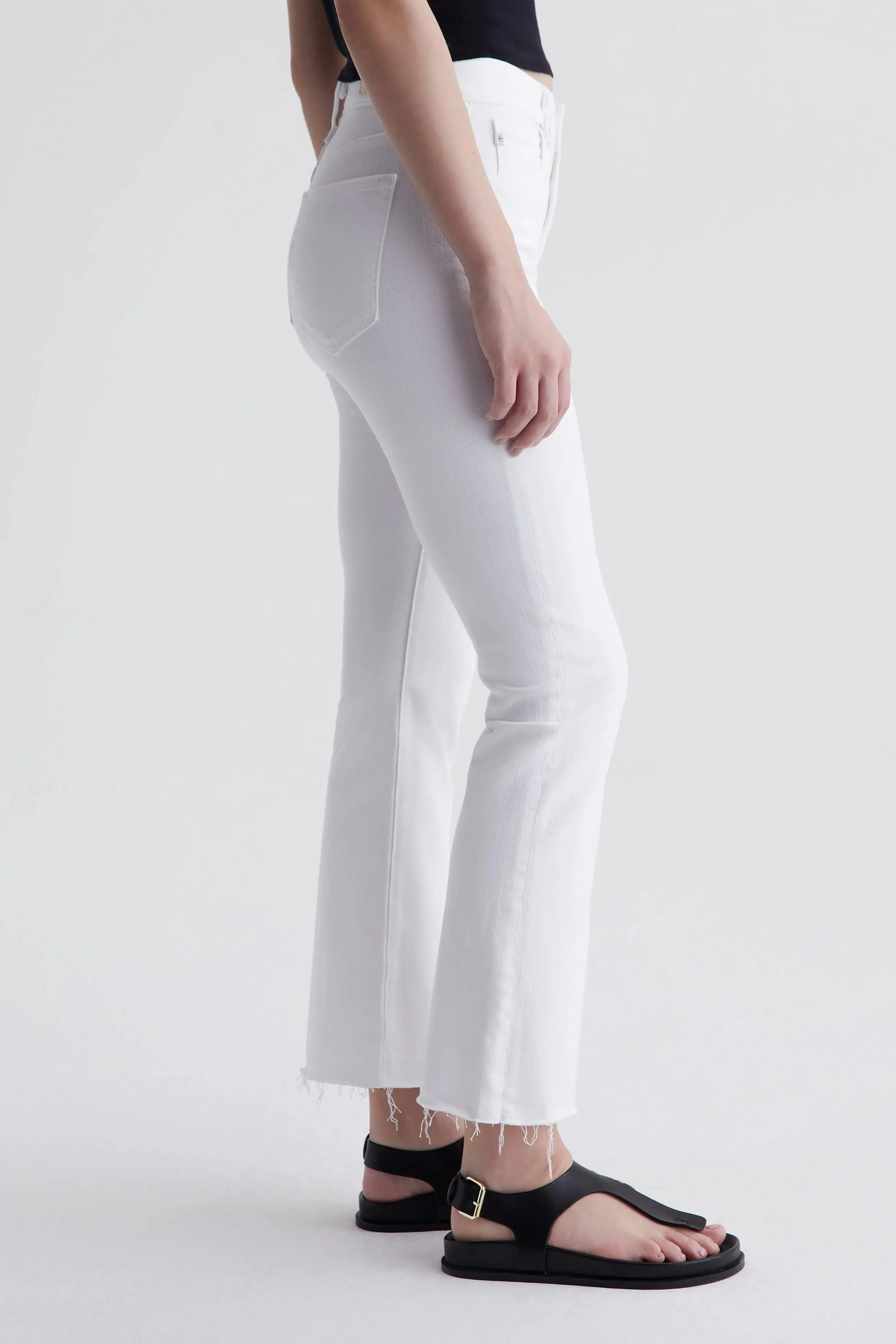 AG - Farrah Boot Crop - Modern White