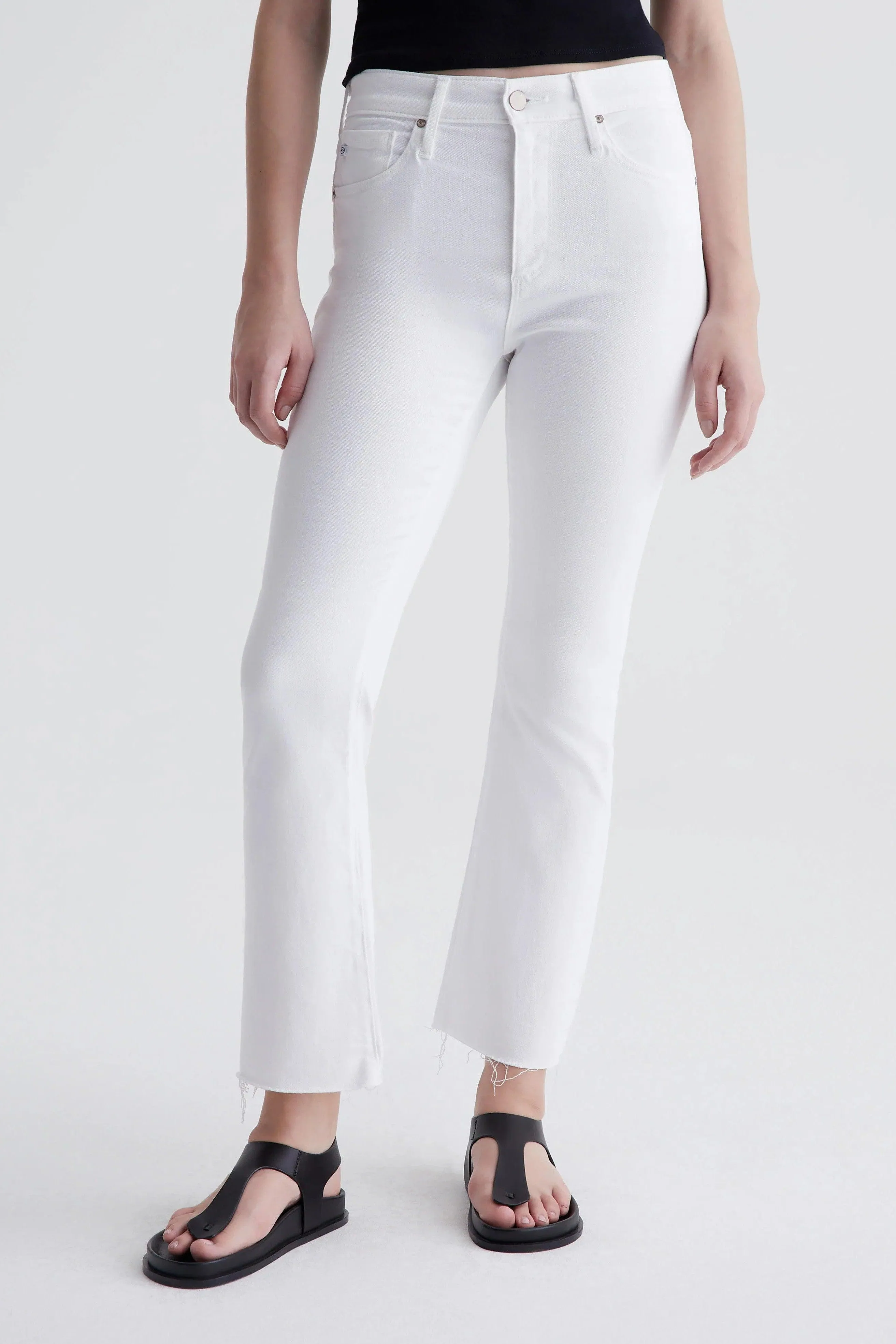 AG - Farrah Boot Crop - Modern White