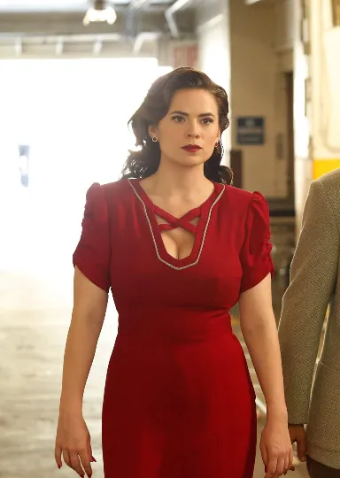 Agent carter - cosplay red 50s dress