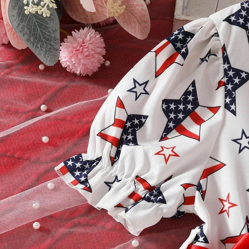 AMERICAN STAR Pleated Dress