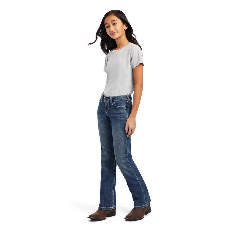 Ariat Girl's REAL Raquel Stretch Boot Cut Jeans 10041105