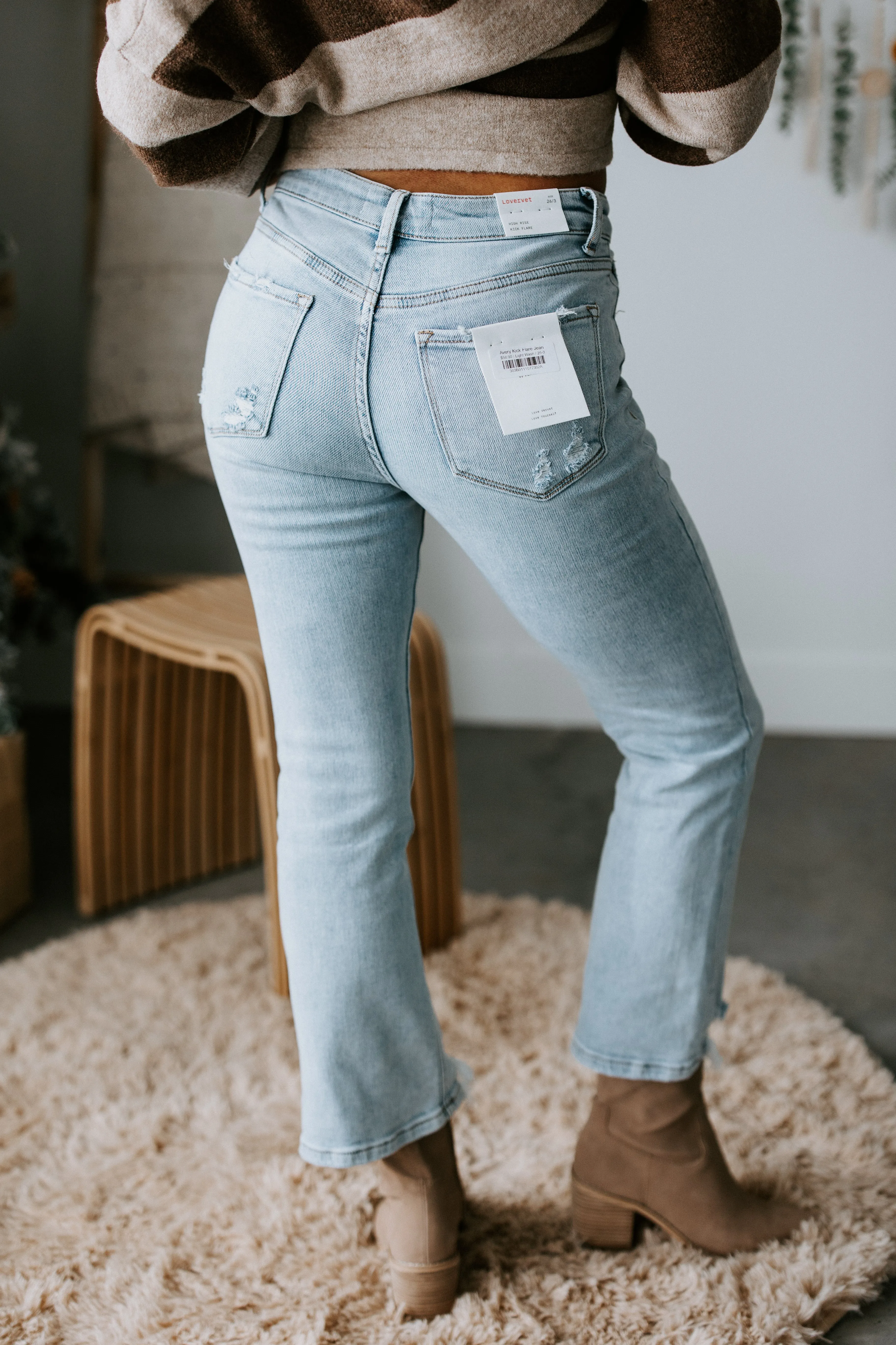 Avery Kick Flare Jean