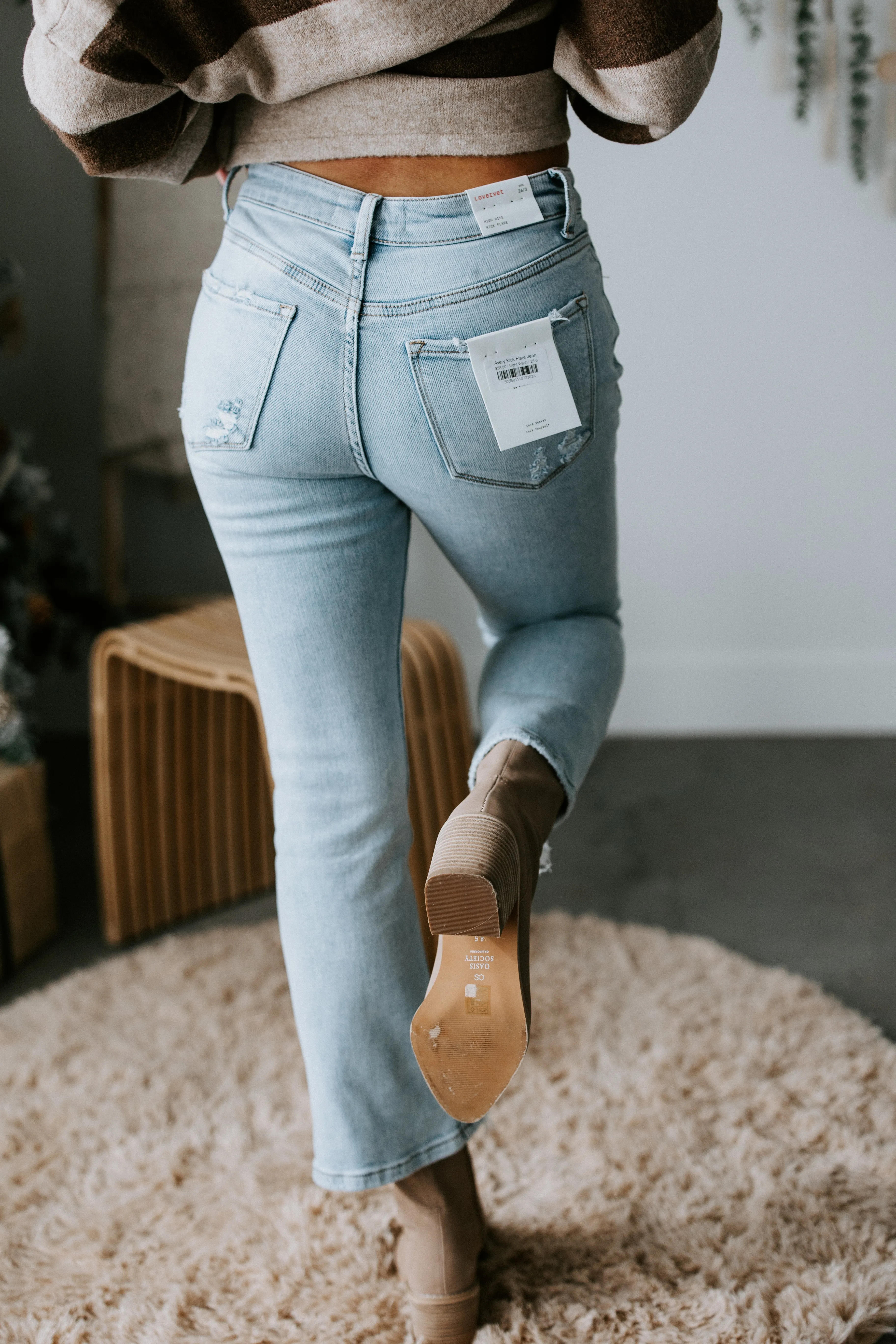 Avery Kick Flare Jean