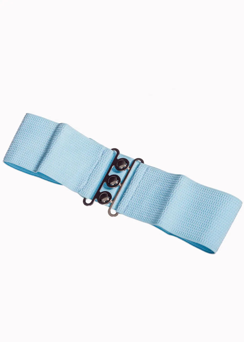 Banned Elastic 50's Belt Baby Blue