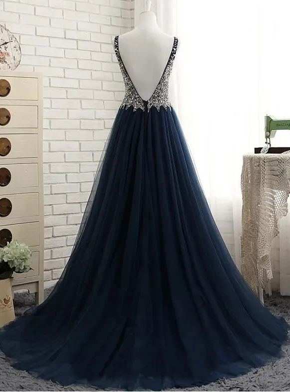 Beading Long Prom Dresses,Cheap Sweet 16 Dresses,Fashion Dance Dress,BP174