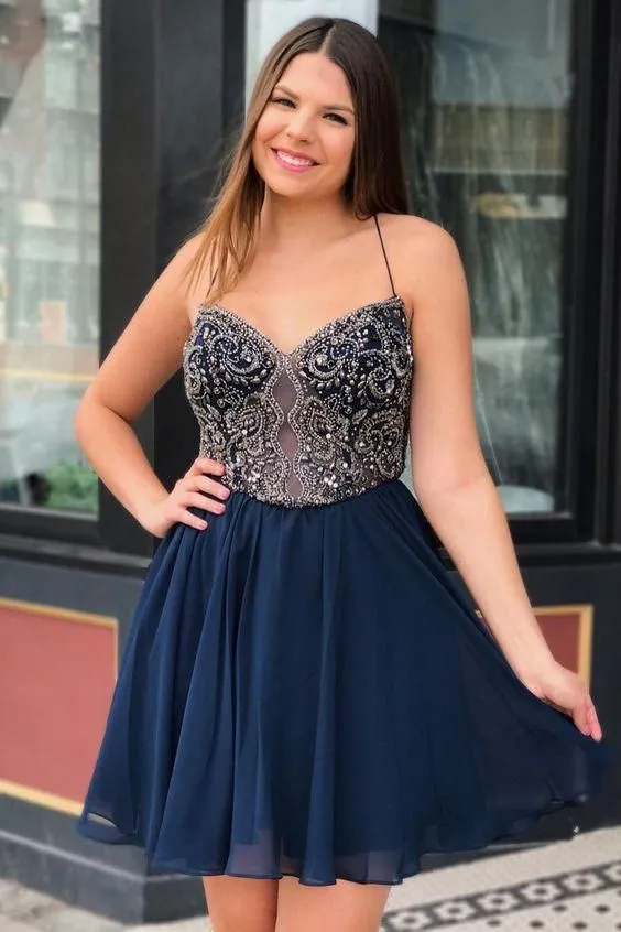 Beading Short Prom Dresses,Homecoming Dresses,Dance Dress BP321