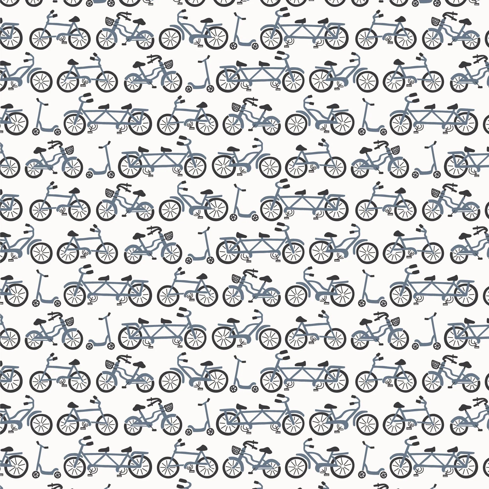 Bloomers - Bikes Slate Blue