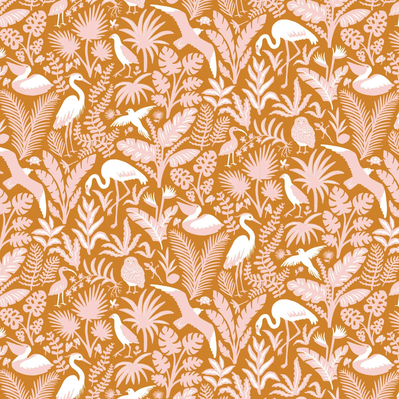 Bloomers - Tropical Birds Gold