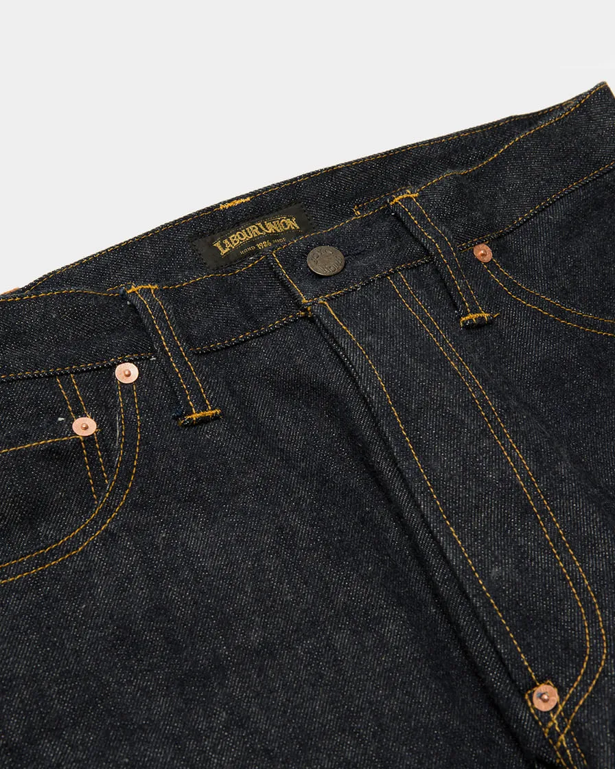 Blue-Collar Workwear Denim Jeans