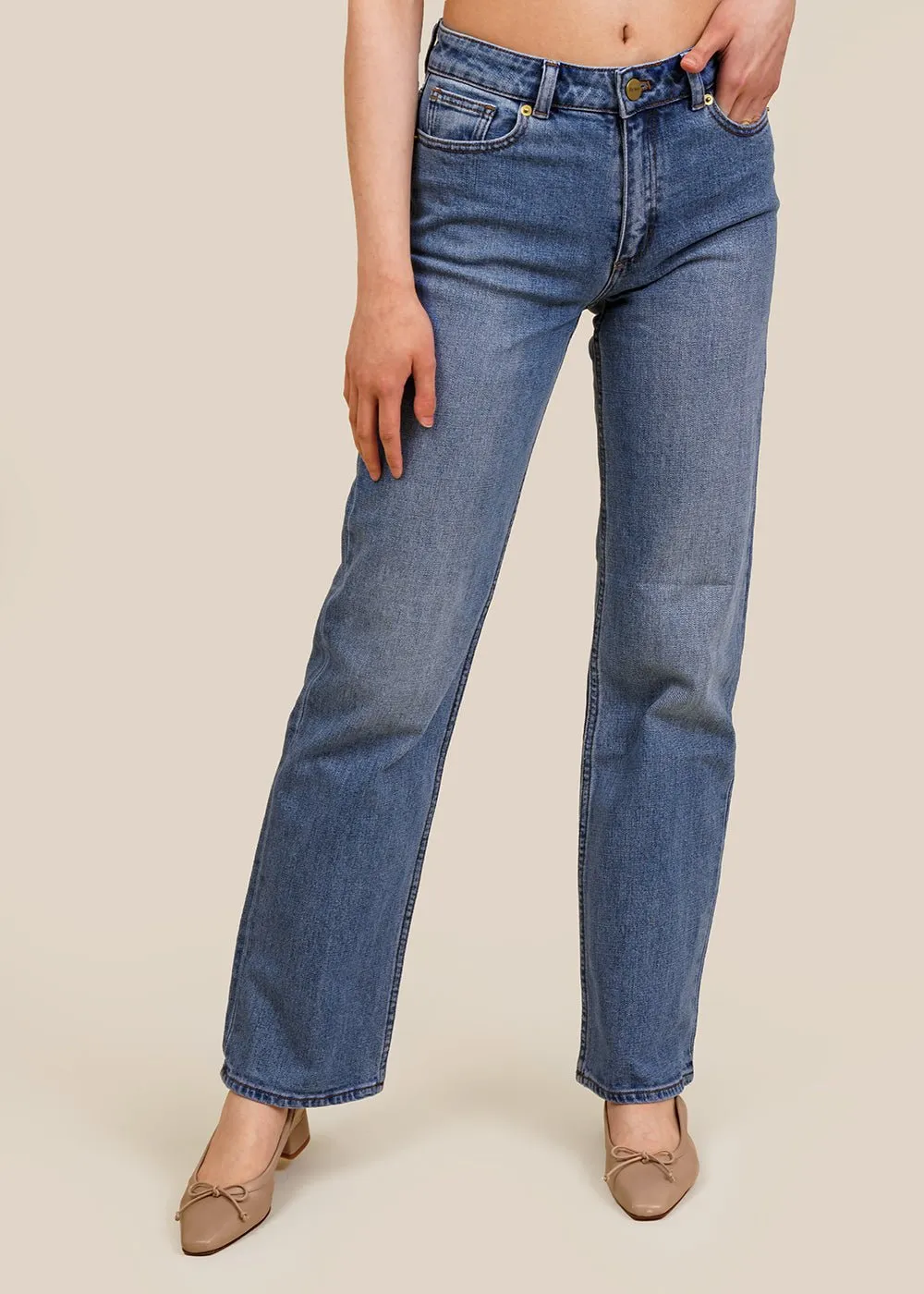 Blue Kendall Denim Jeans