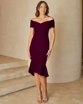 Brienne Dress by Two Sisters - Burgundy