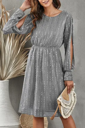 Chic Sequin Midi Dress