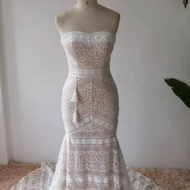 Crochet Allure Wedding Dress