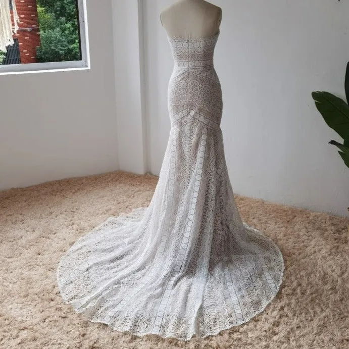 Crochet Allure Wedding Dress