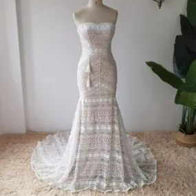 Crochet Allure Wedding Dress