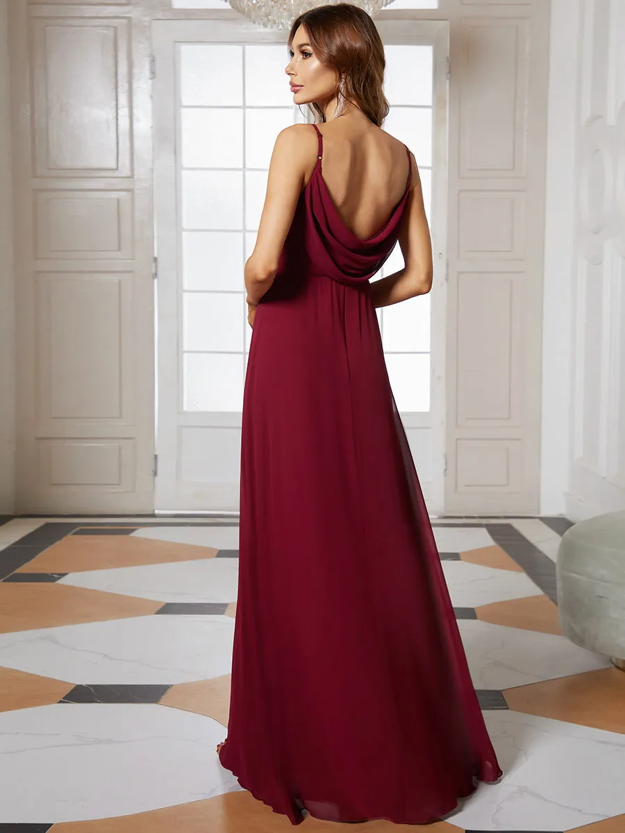 Custom Size Sleeveless Wholesale Evening Dresses with an A Line Silhouette