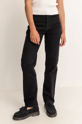 Dakota Straight Leg Jean Black