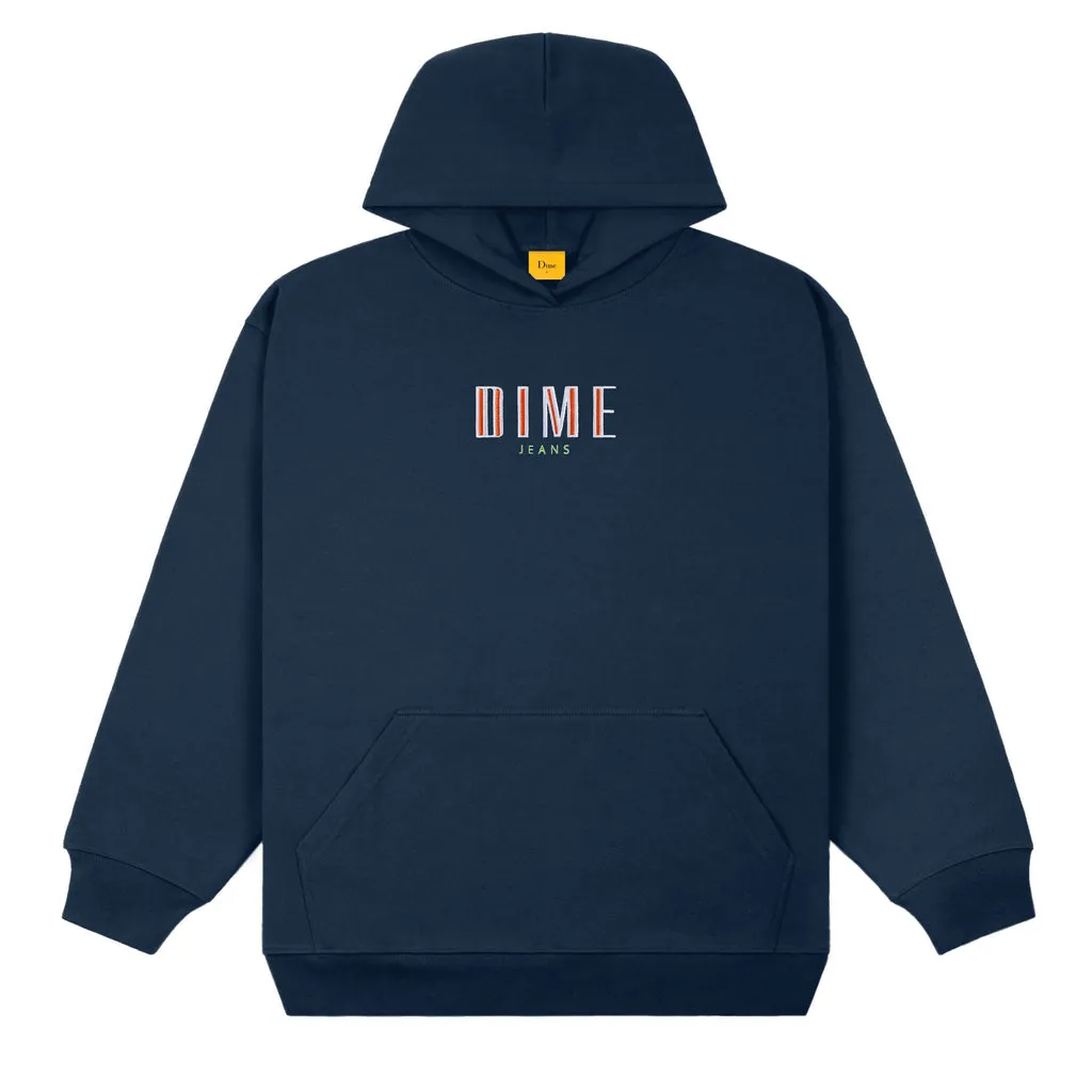 DIME JEANS HOODIE - NAVY