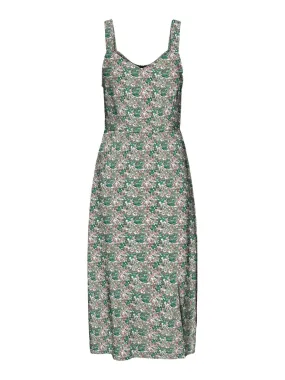 Easy Strap Calf Dress - Sea Moss Print