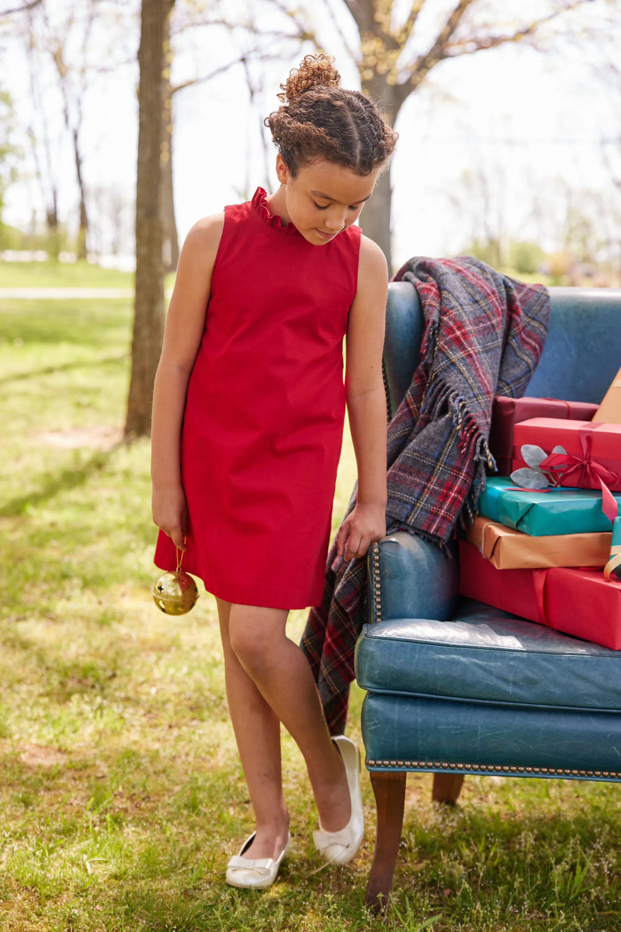 Elizabeth Dress - Red