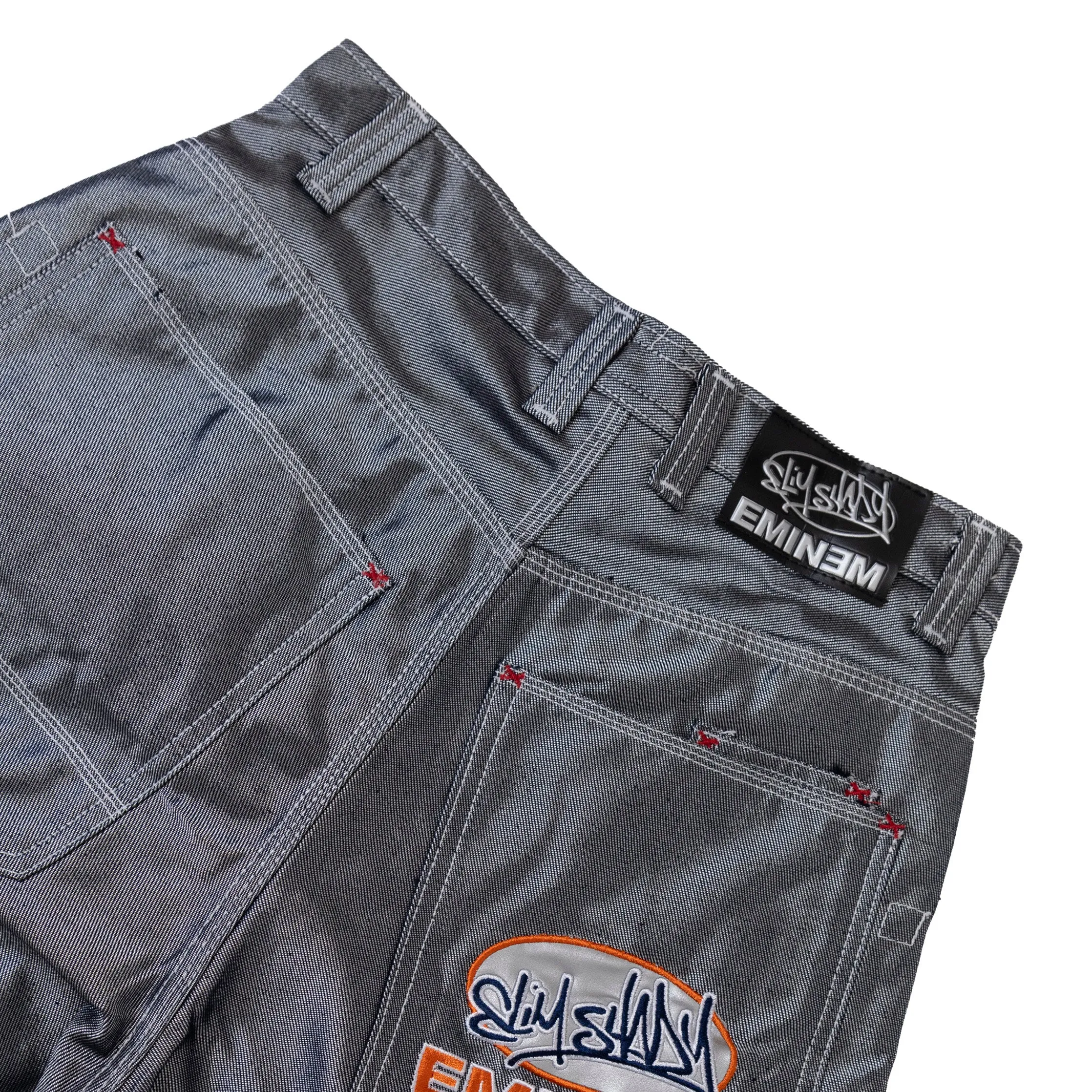 Eminem Slim Shady The Collection Metallic Jeans