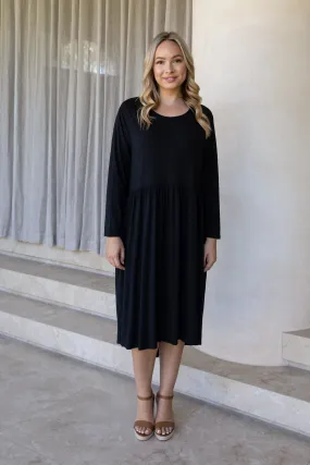 FINAL SALE Juniper Dress in Black