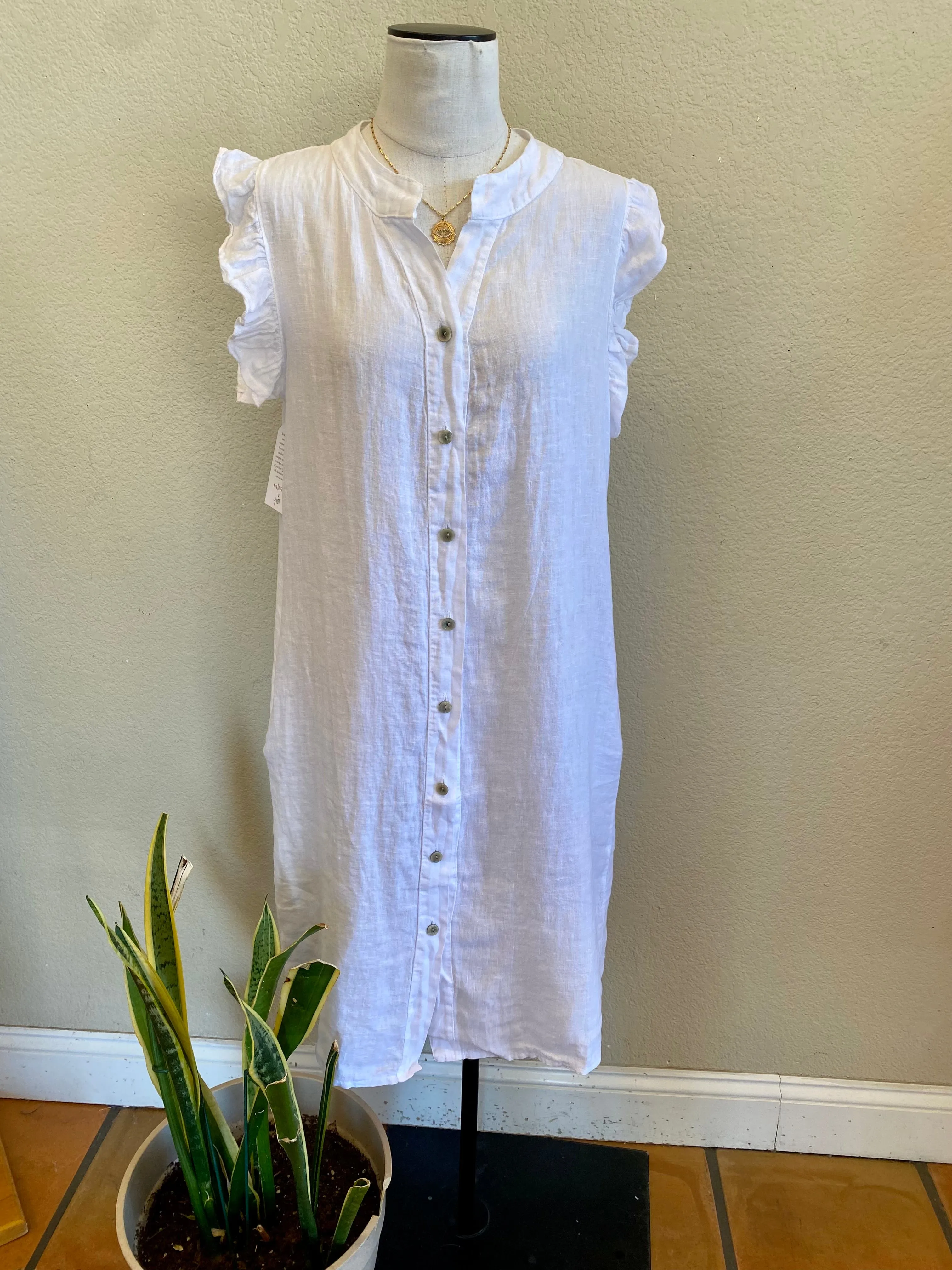 FLORENCE LINEN DRESS