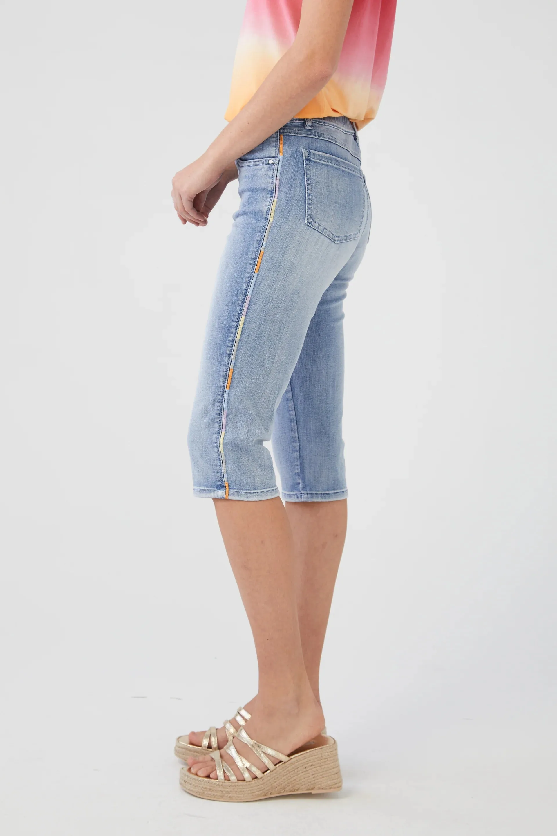 French Dressing Pedal Pusher Jean