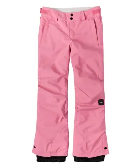 Girl's Charm Snow Pants - Chateau Rose