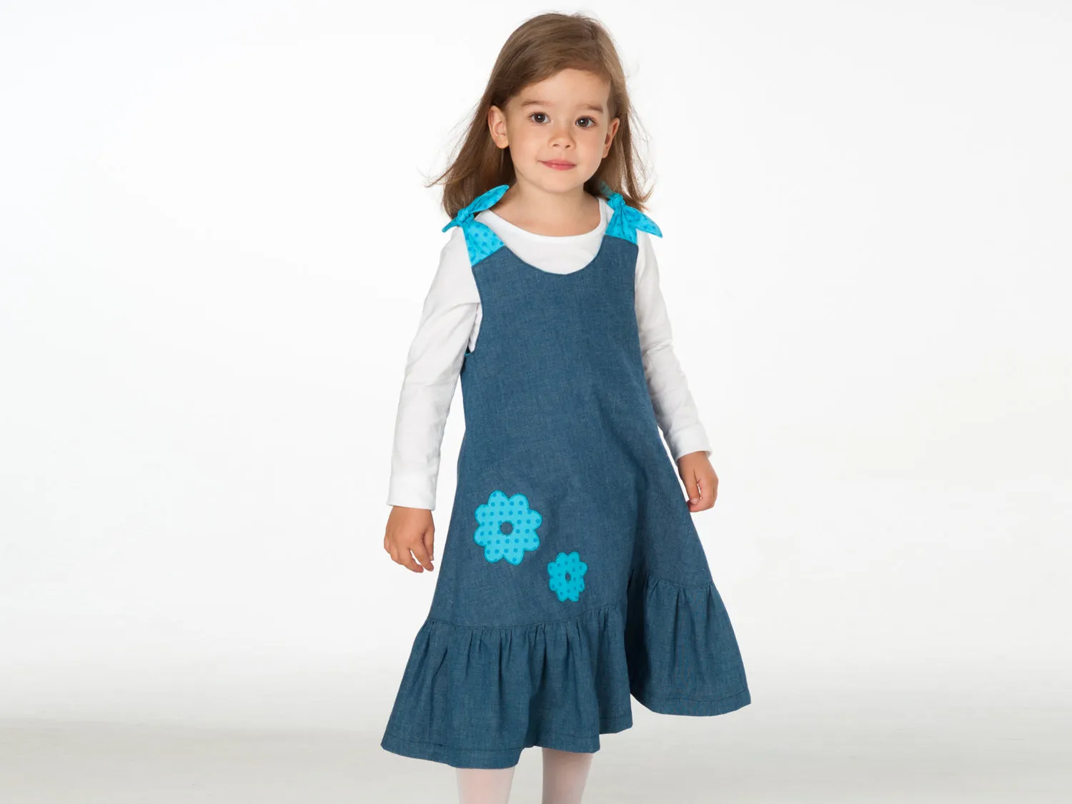 Girls dress sewing pattern STEFFI   SIENA - Paper pattern