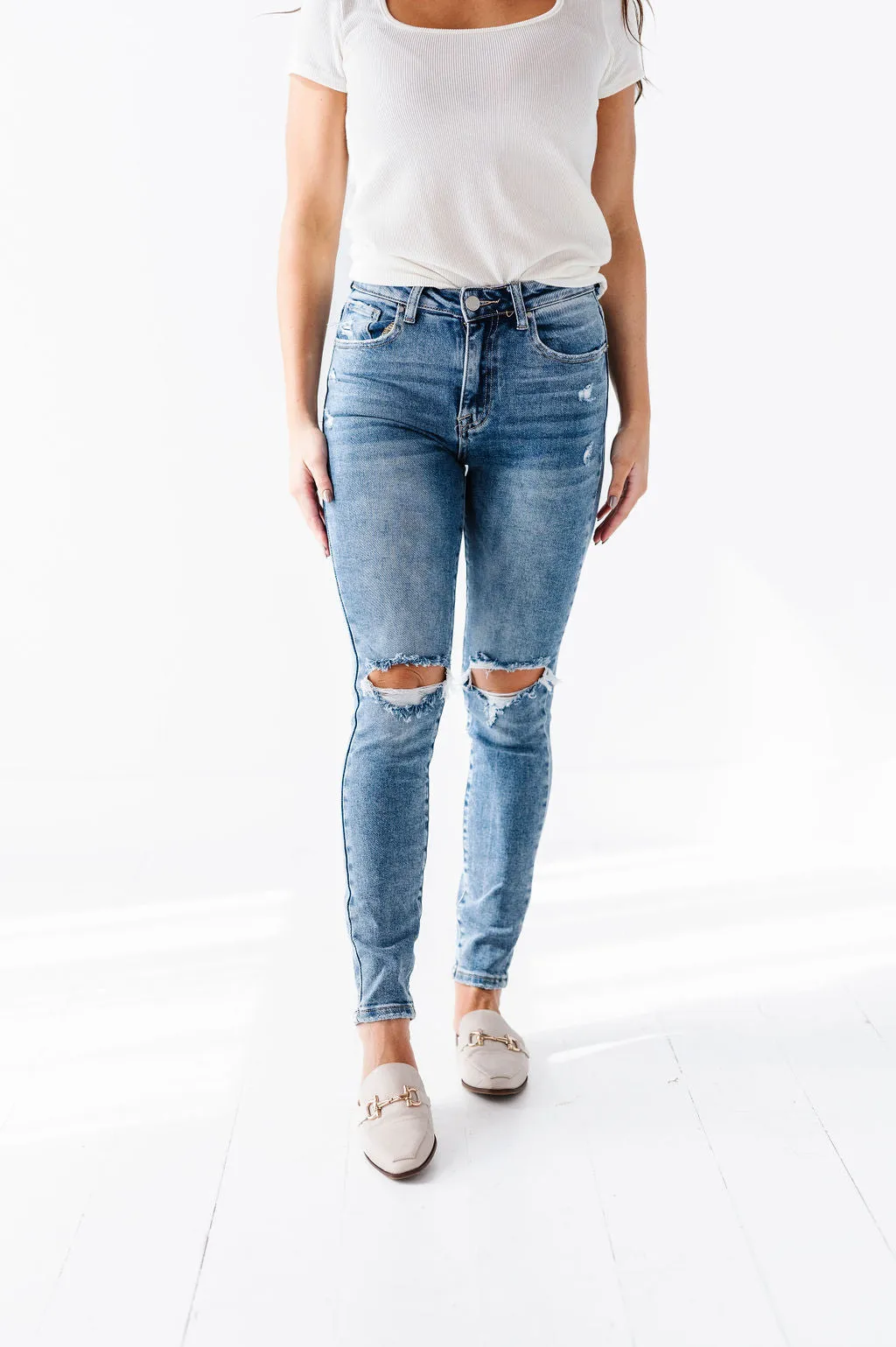 Hyland High Rise Skinny Jeans