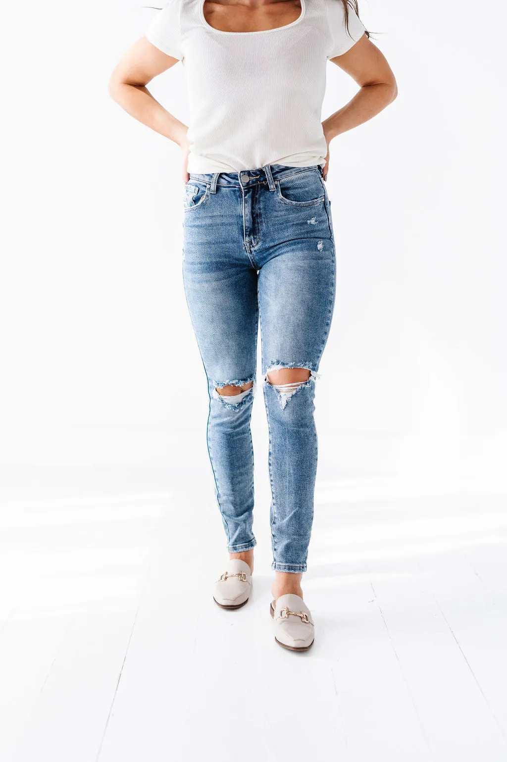 Hyland High Rise Skinny Jeans