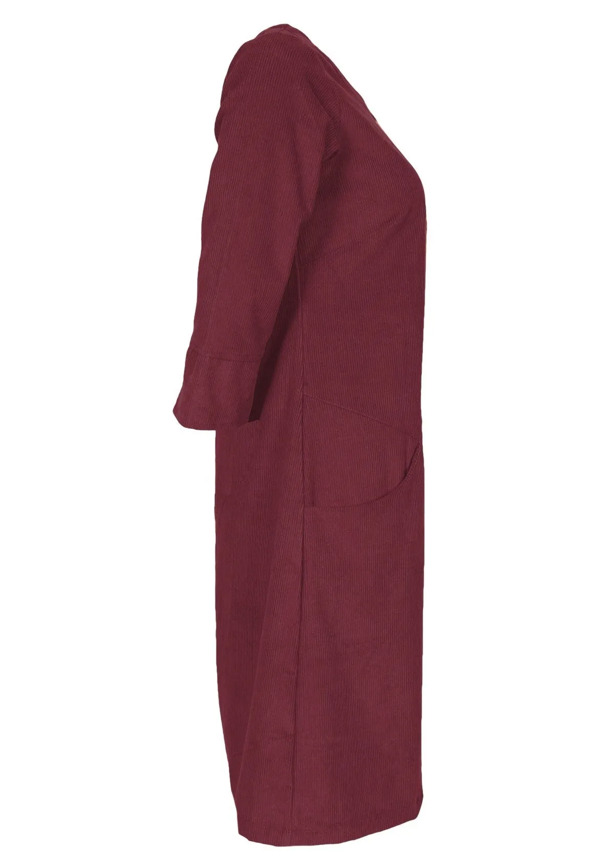 Jamie Corduroy Dress Zinfandel