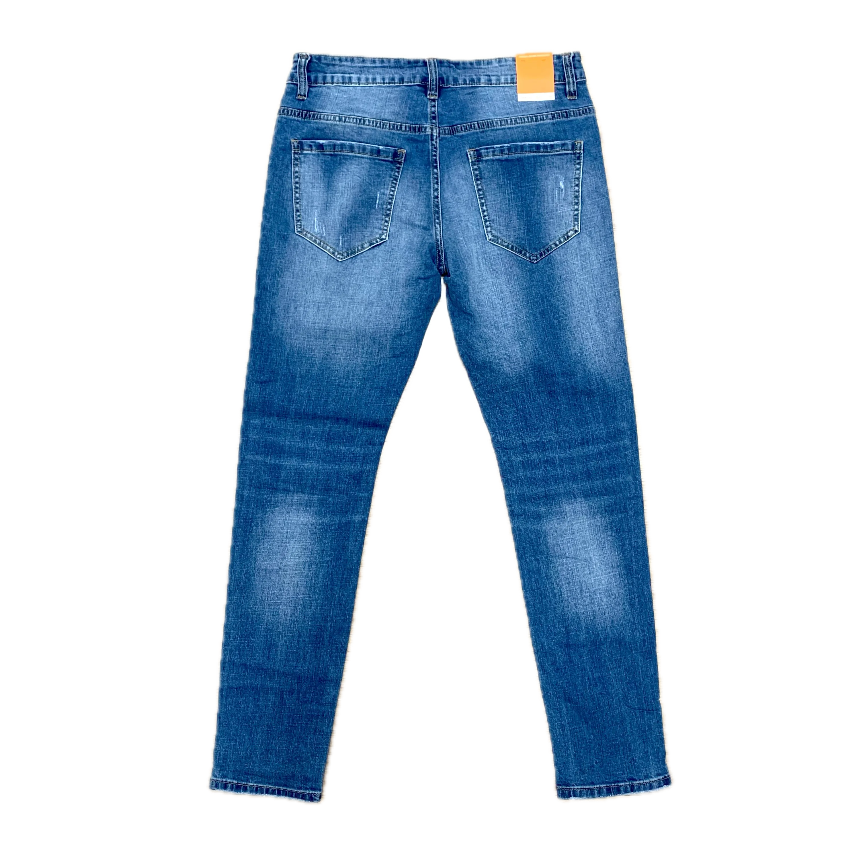 Jeans Uomo Enos Con Strappi