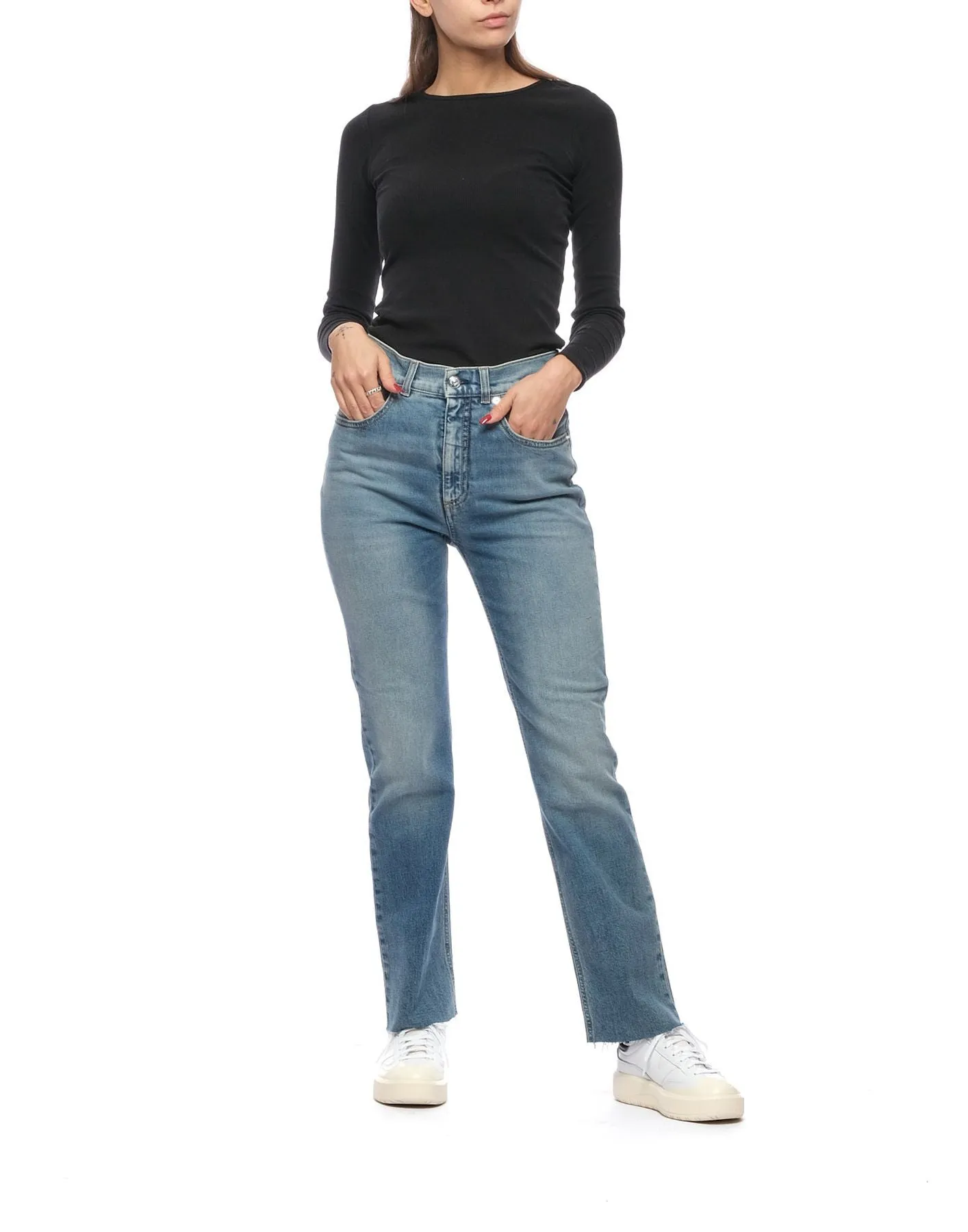 Jeans woman PEA PEA01 0056 NINE:INTHE:MORNING