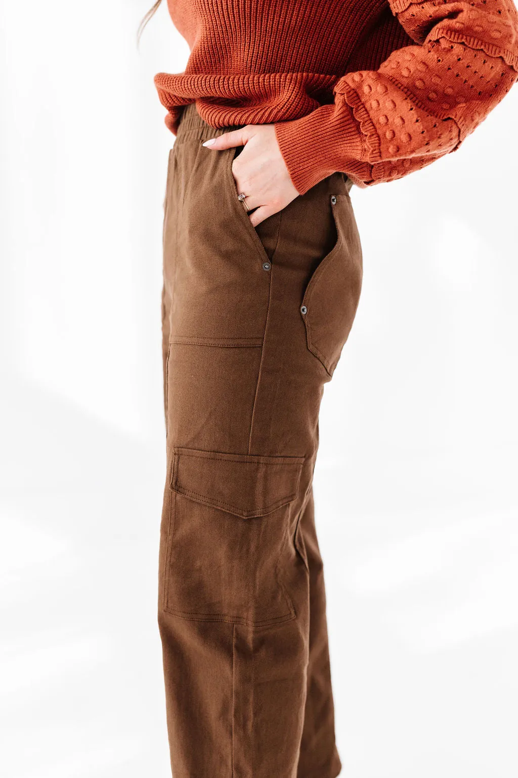 Jensen Cargo Pants in Chocolate