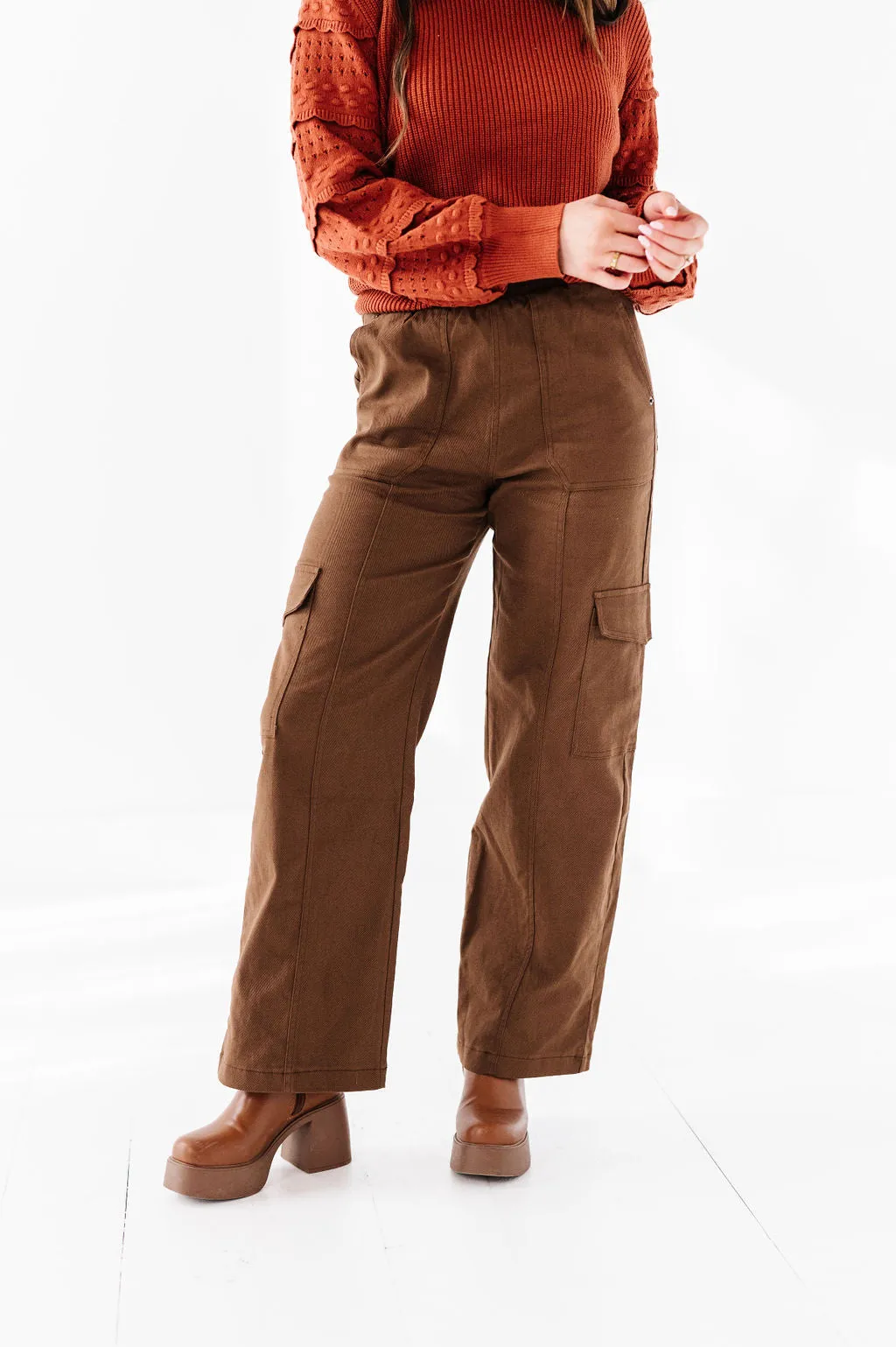 Jensen Cargo Pants in Chocolate