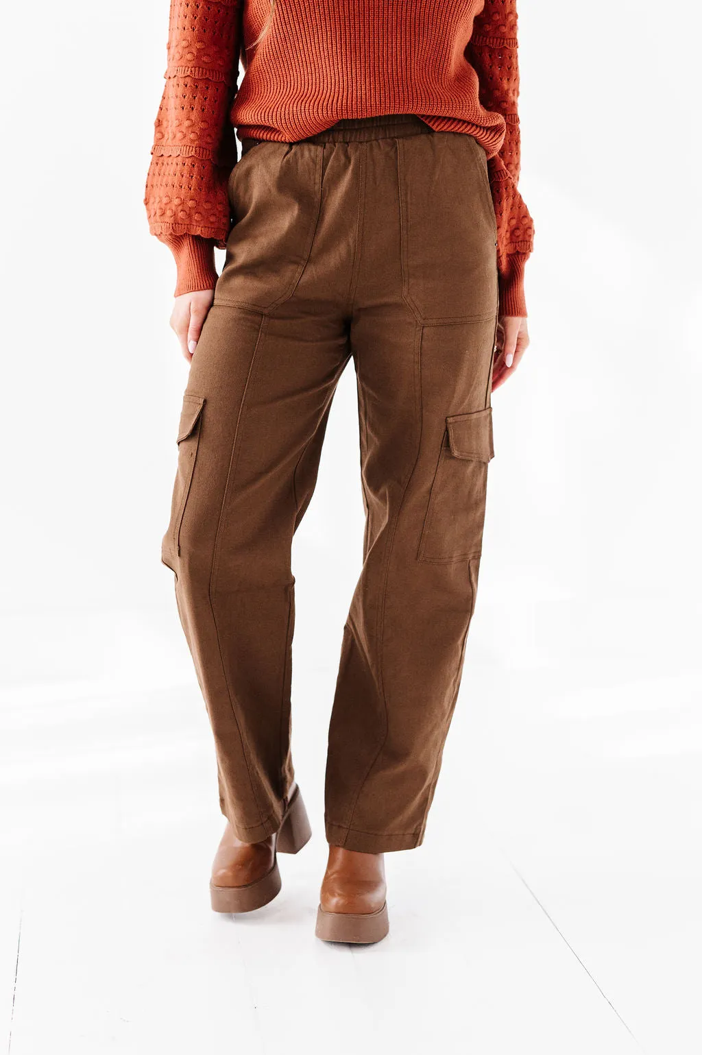 Jensen Cargo Pants in Chocolate