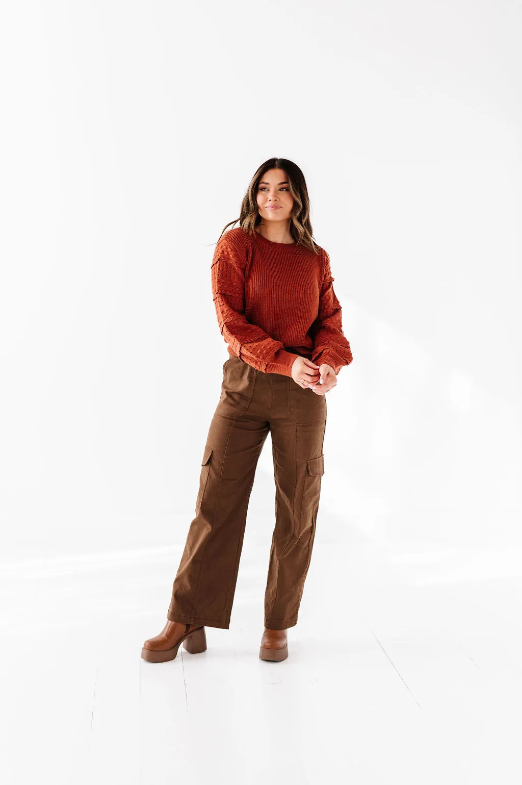 Jensen Cargo Pants in Chocolate