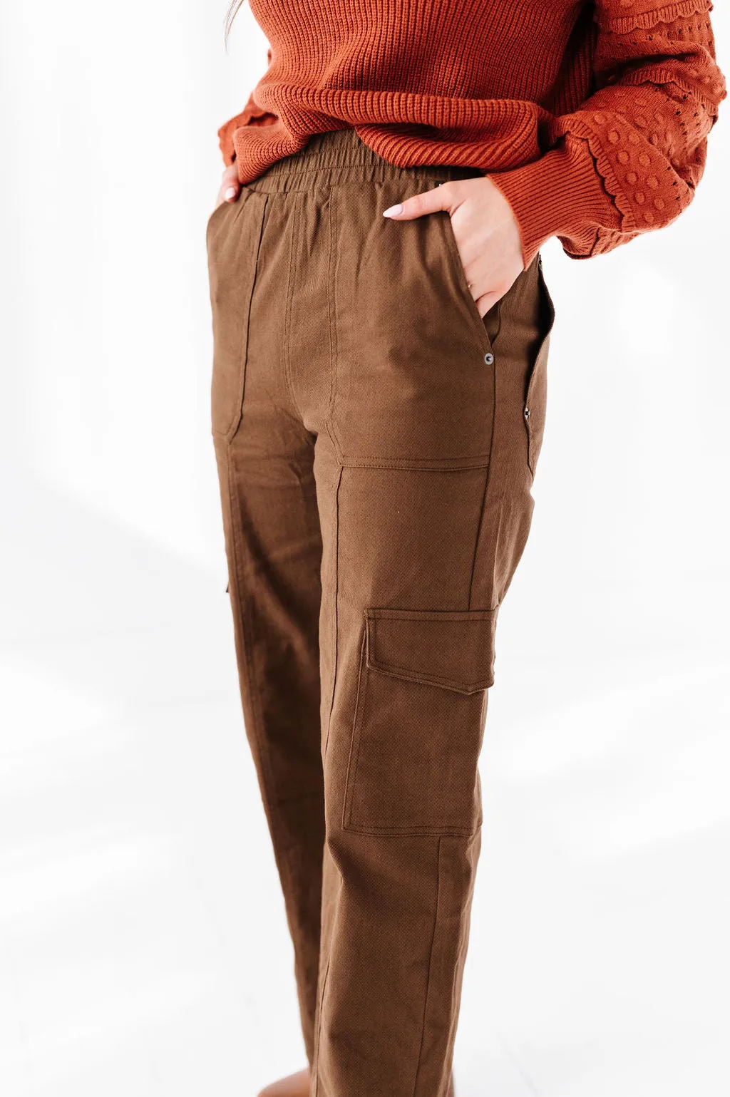 Jensen Cargo Pants in Chocolate