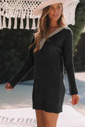 Just BE. SYN Perri Mini Sweater Dress