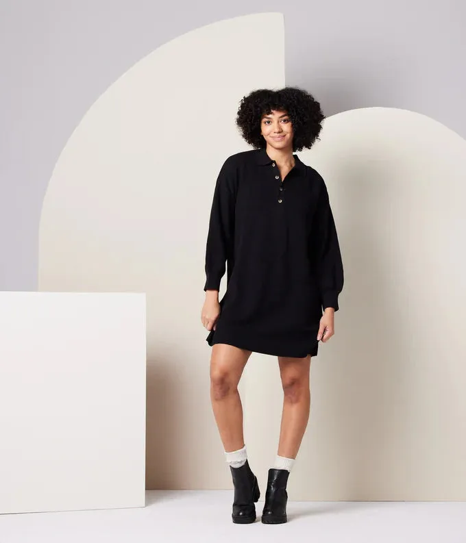 Known Supply - Griffin Sweater Dress | Black