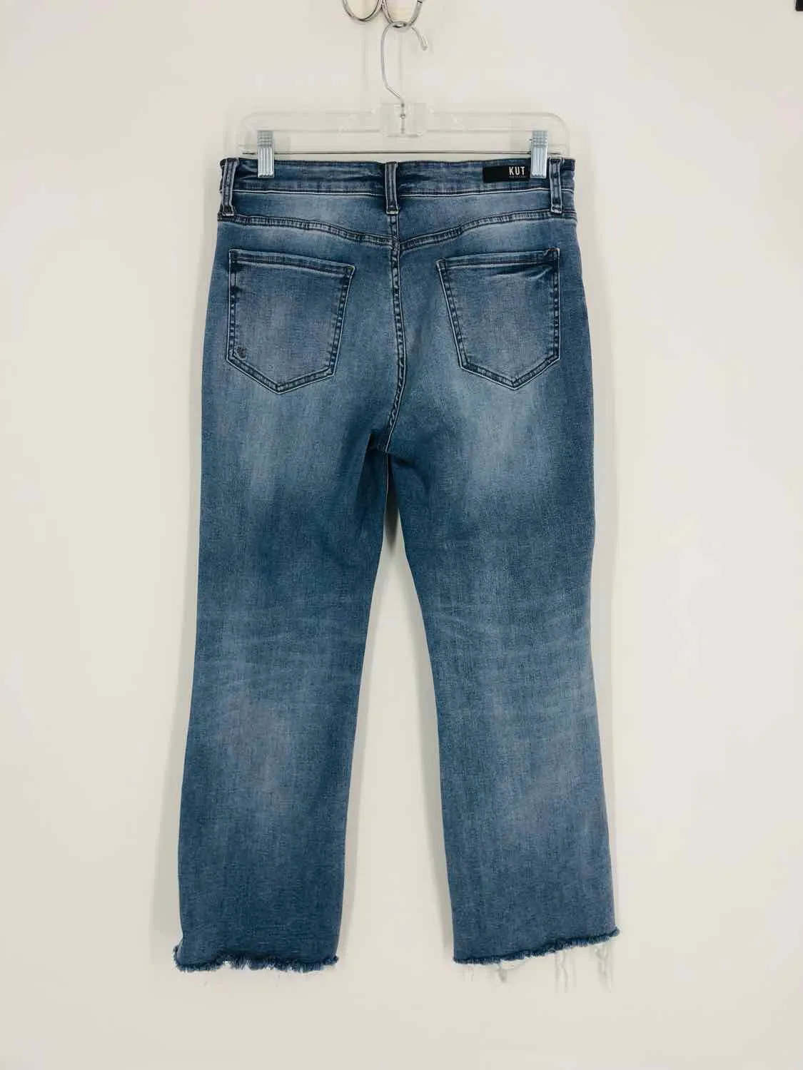 KUT from the kloth Size 6 Denim Distressed Premium Denim Jeans