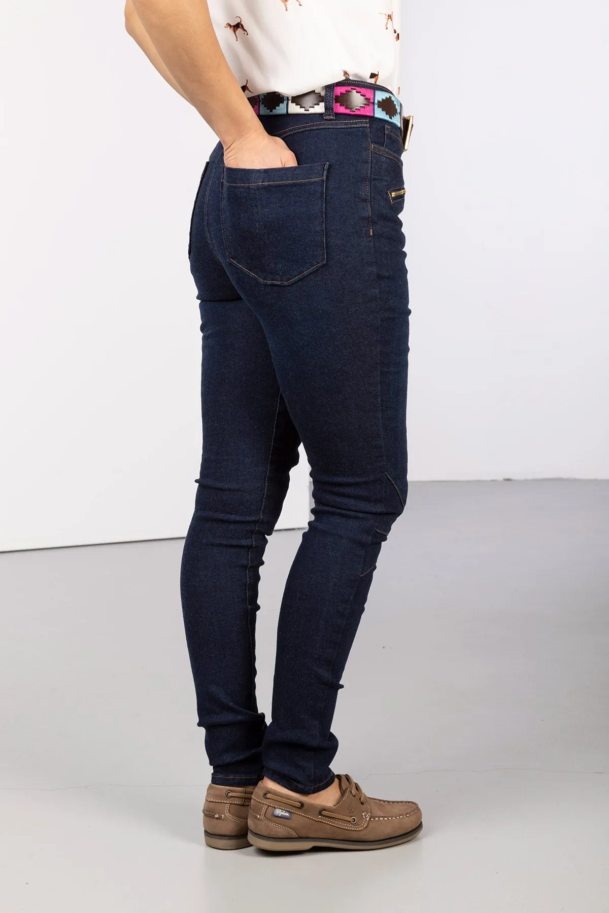 Ladies Biker Jeans - Ella