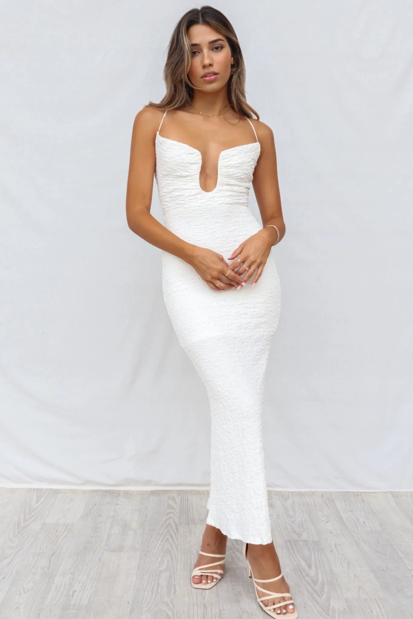 Lennox Formal Dress - White