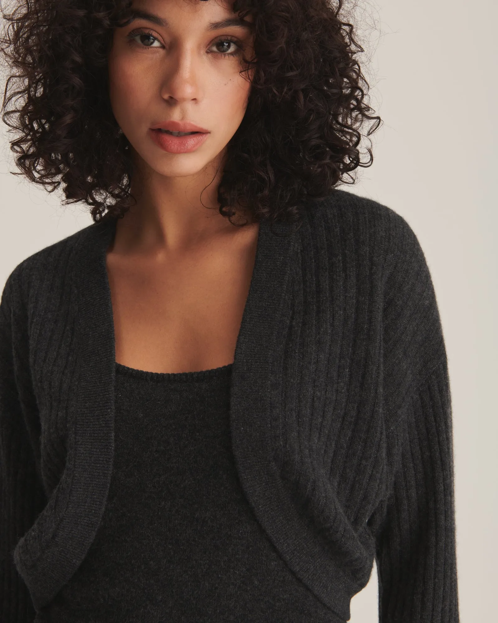 Lightweight Cashmere Bolero