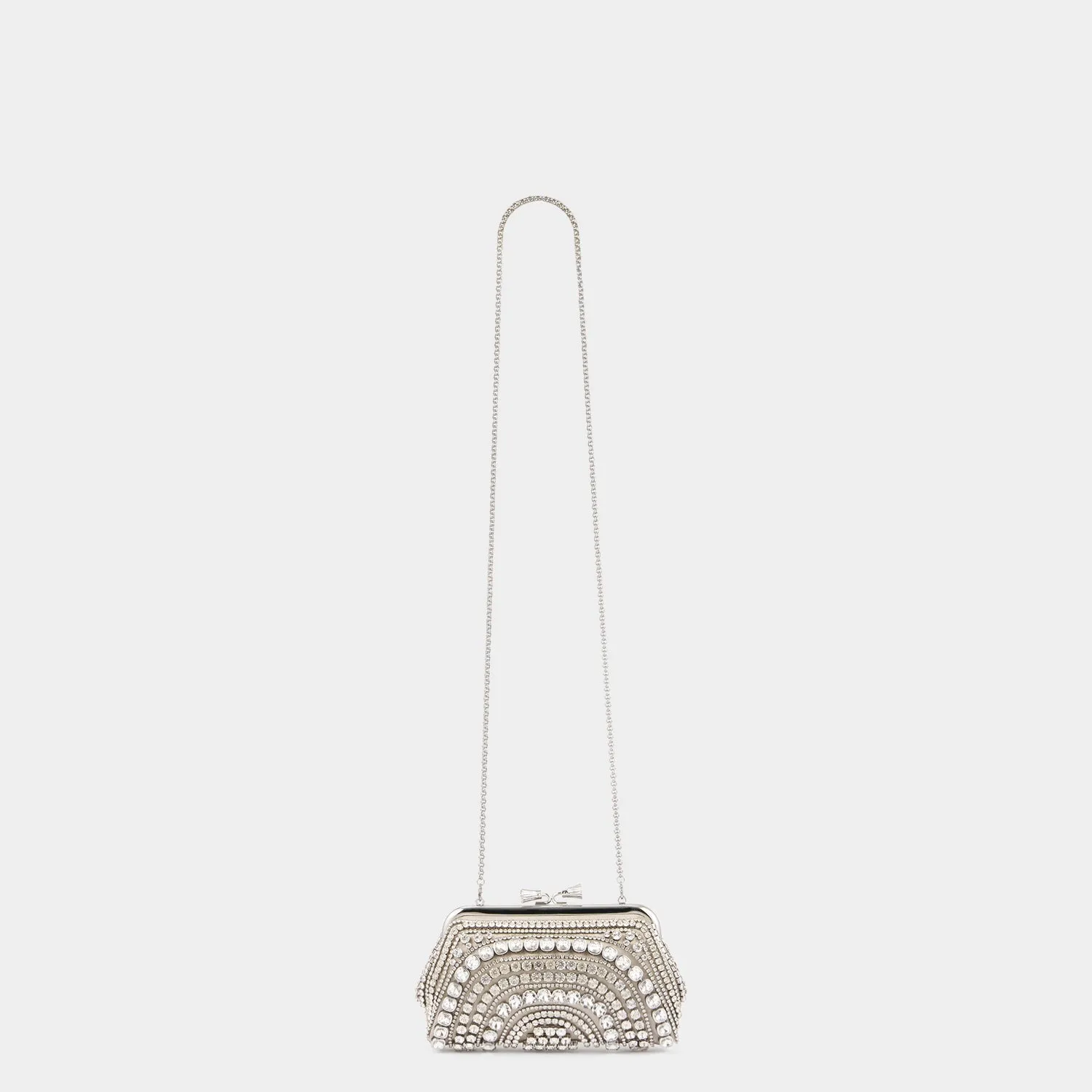 Maud Crystal Tassel Clutch